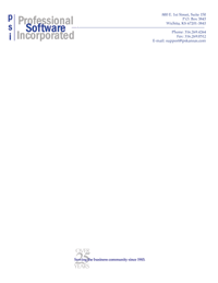 PSI Letterhead